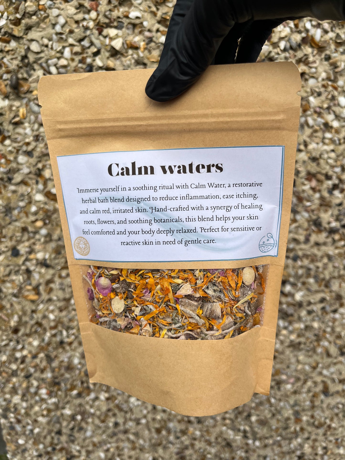 Calm waters (Loose herbal bath tea blend)